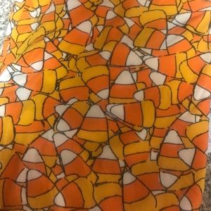 Lularoe Halloween Candy Corn TC LEGGINGS