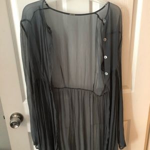 Chan Luu sheer cardi!