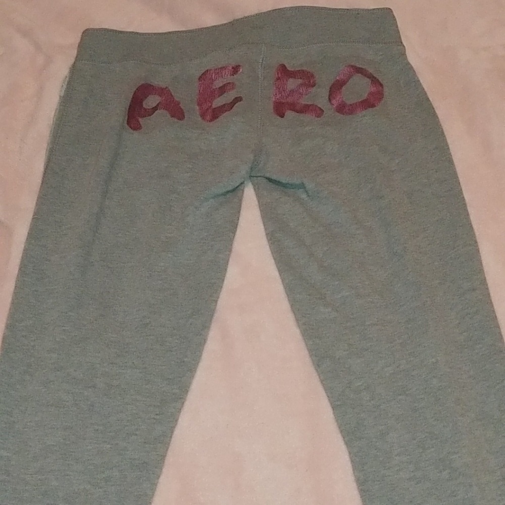 Booty enhancing crop sweats