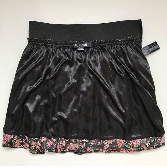 Forever21 Floral Ruffles Skirt - Picture 6 of 7