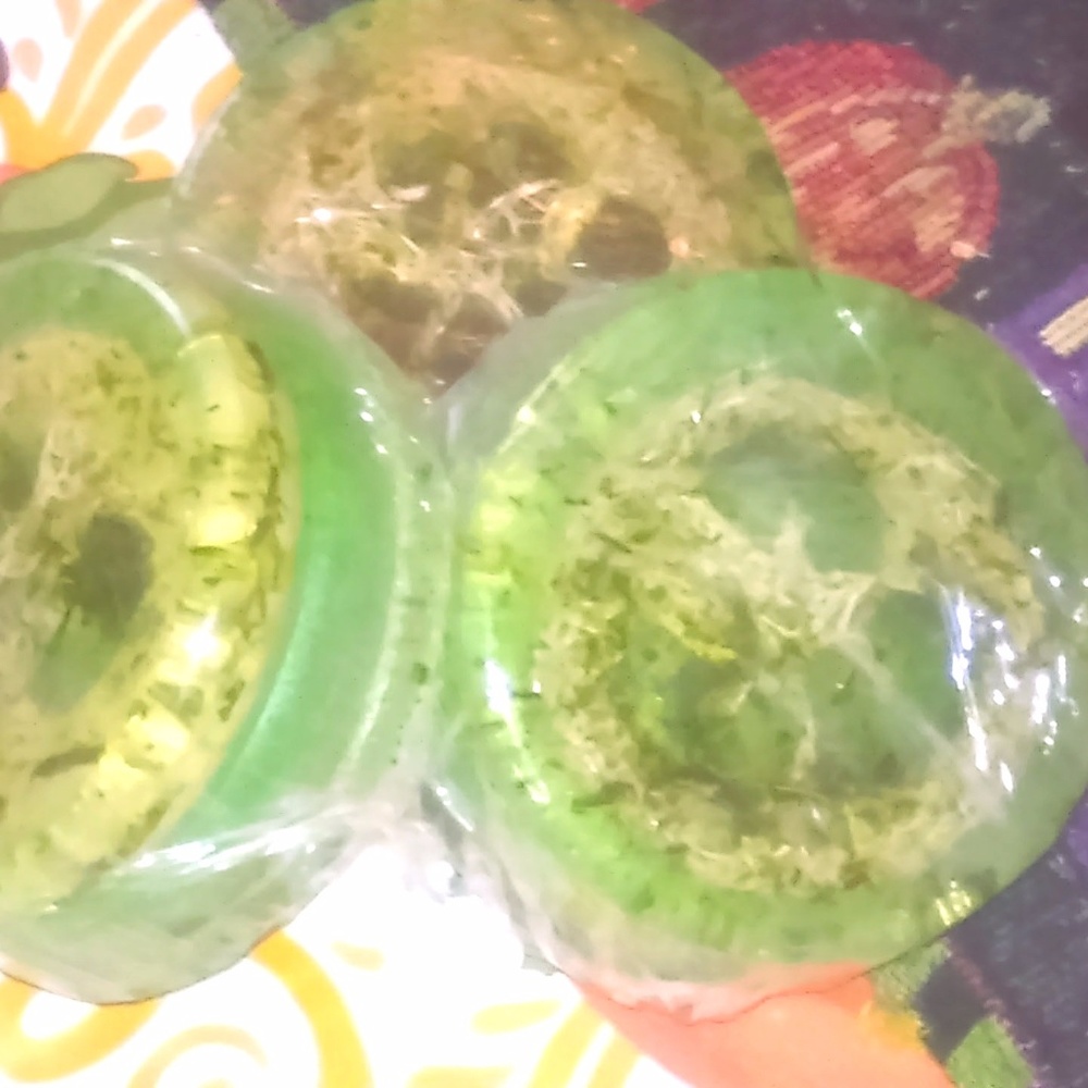 LOOFAH  HEMP ORGANIC SOAP,
