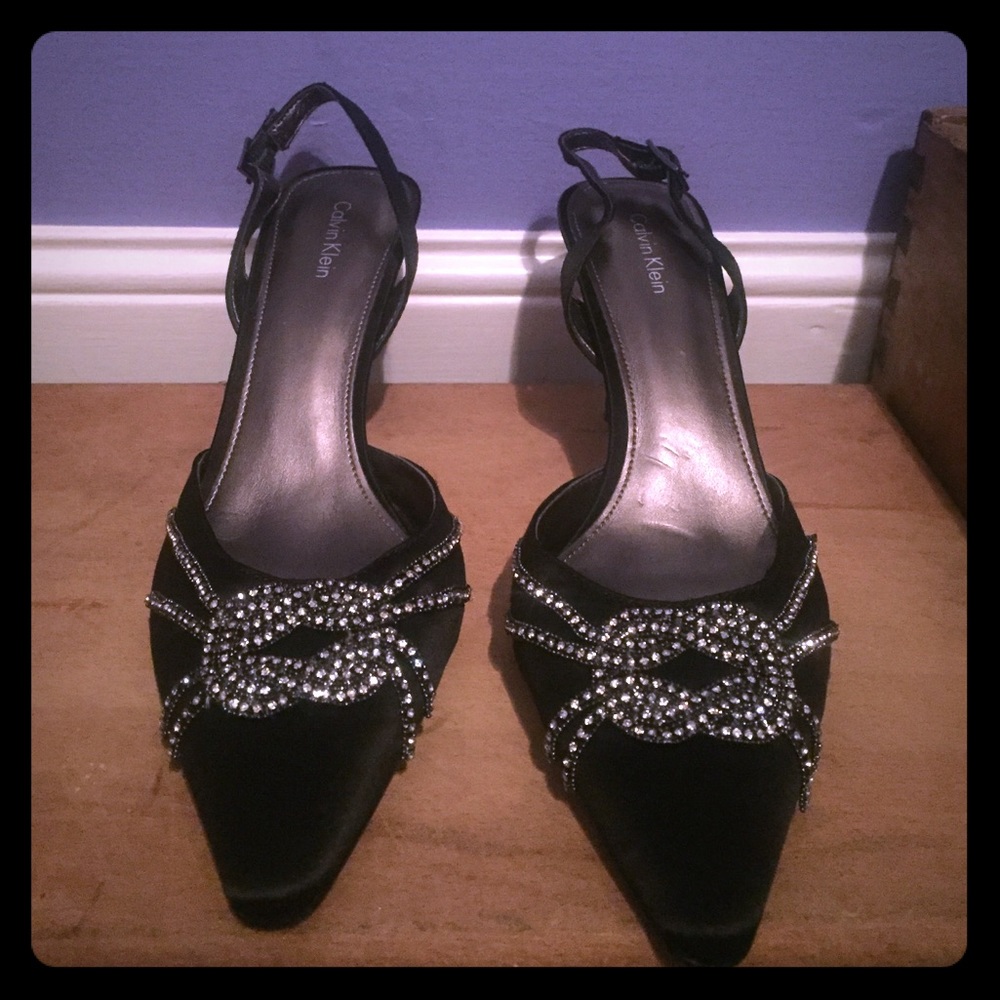 Calvin Klein Black Heels