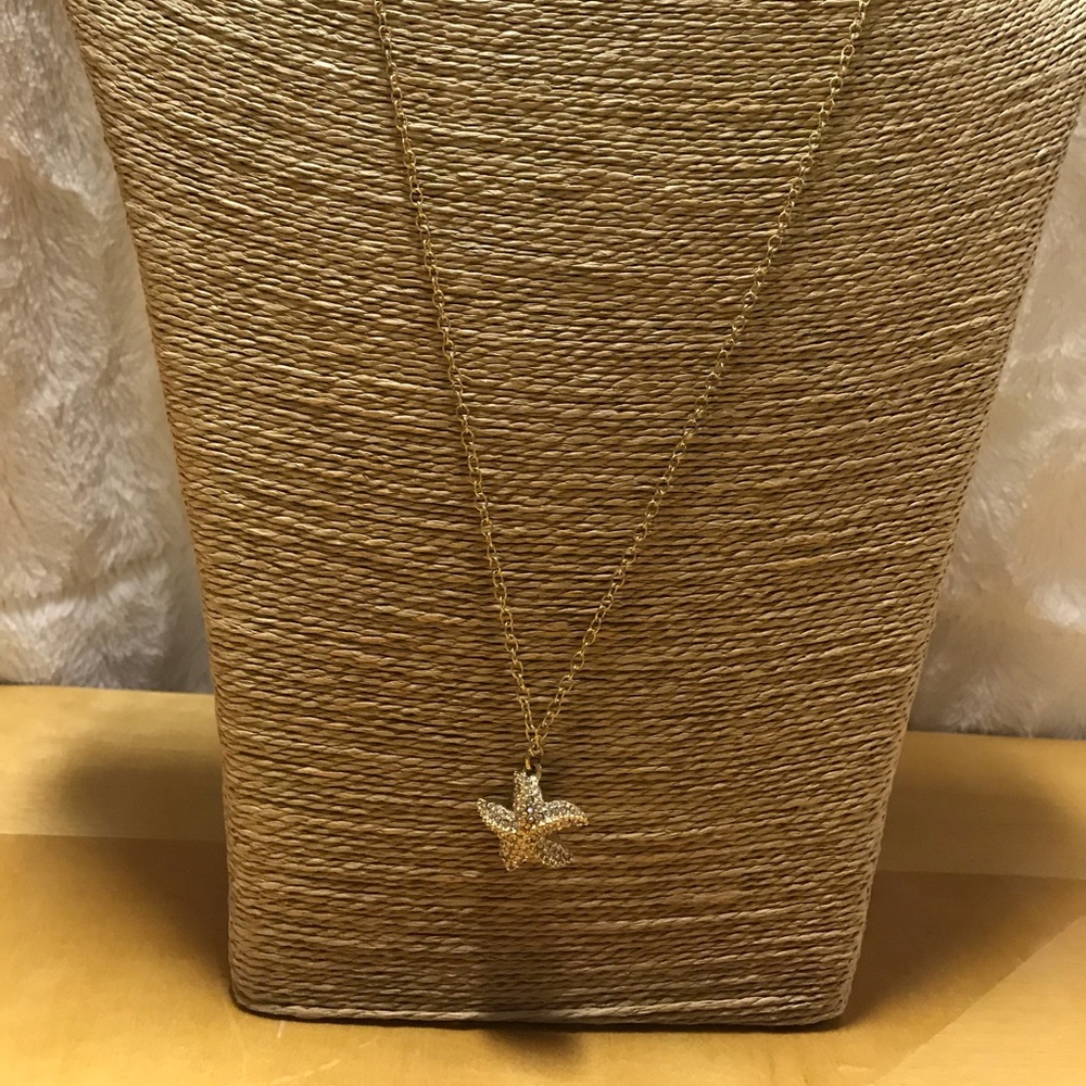 JCrew starfish necklace