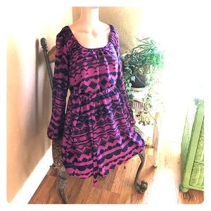 ❤️❤️Speechless  mini tribal print dress l