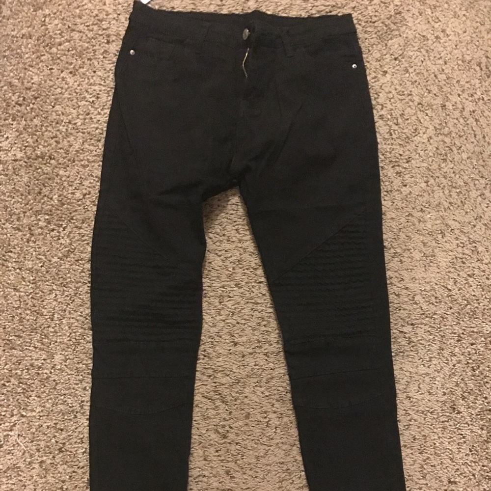 Moto jean leggings