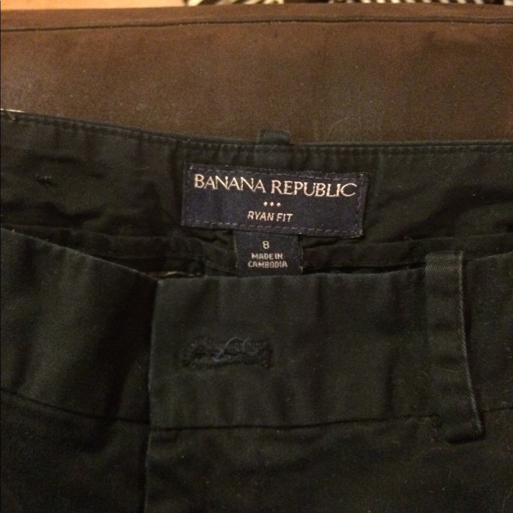Banana Republic Black Dress Slacks