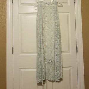 Lularoe lace vest