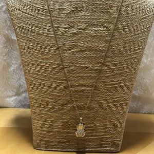 JCrew frog necklace