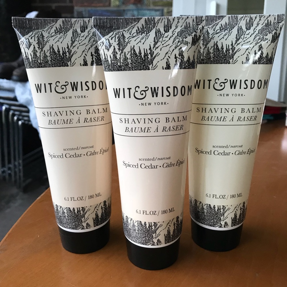 Wit & Wosdom shaving balm 3 Pack