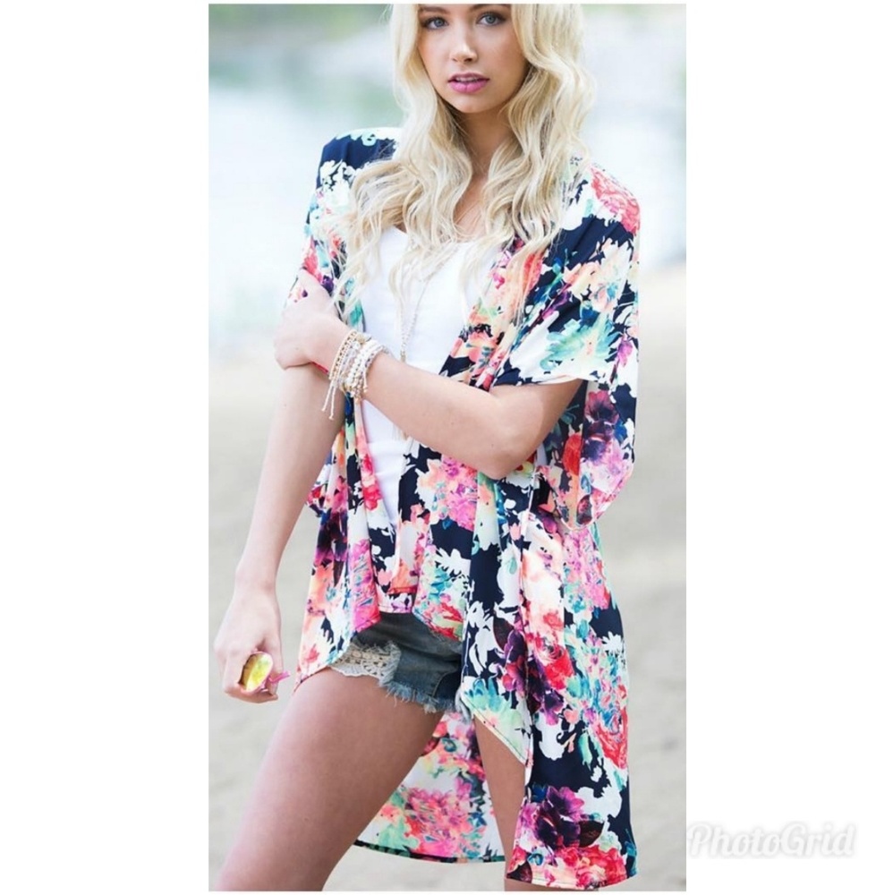 Colorful kimono