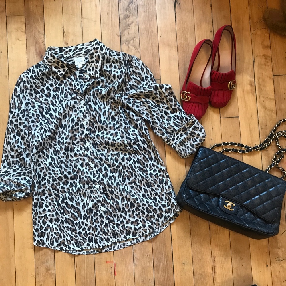 J.Crew women’s button-down top size Small
