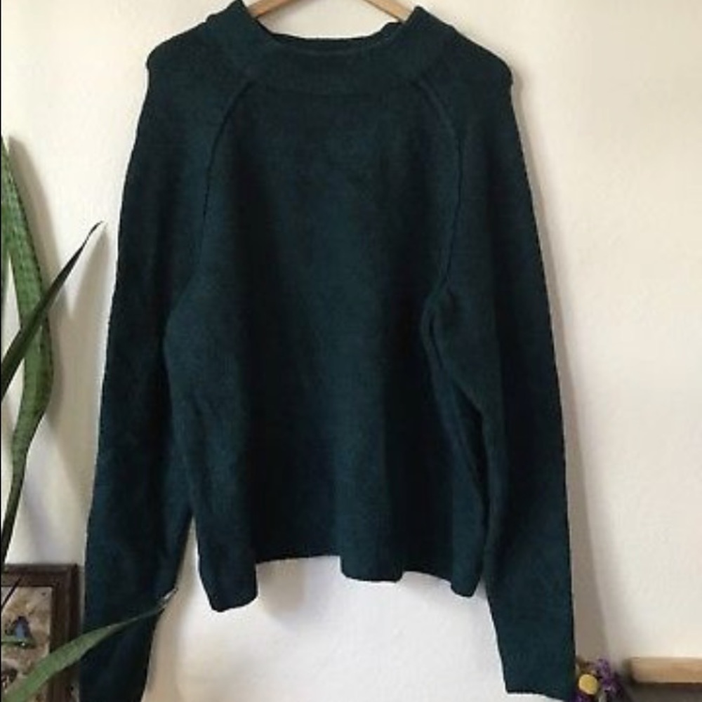 Free people emerald sweater size small