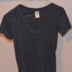 Victoria's Secret pink vneck shirt