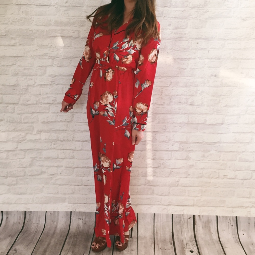 *LAST ONE* Floral Maxi Dress - Picture 3 of 7