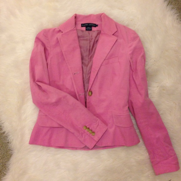 Ralph Lauren Jackets & Blazers - Polo Ralph Lauren Pink corduroy blazer