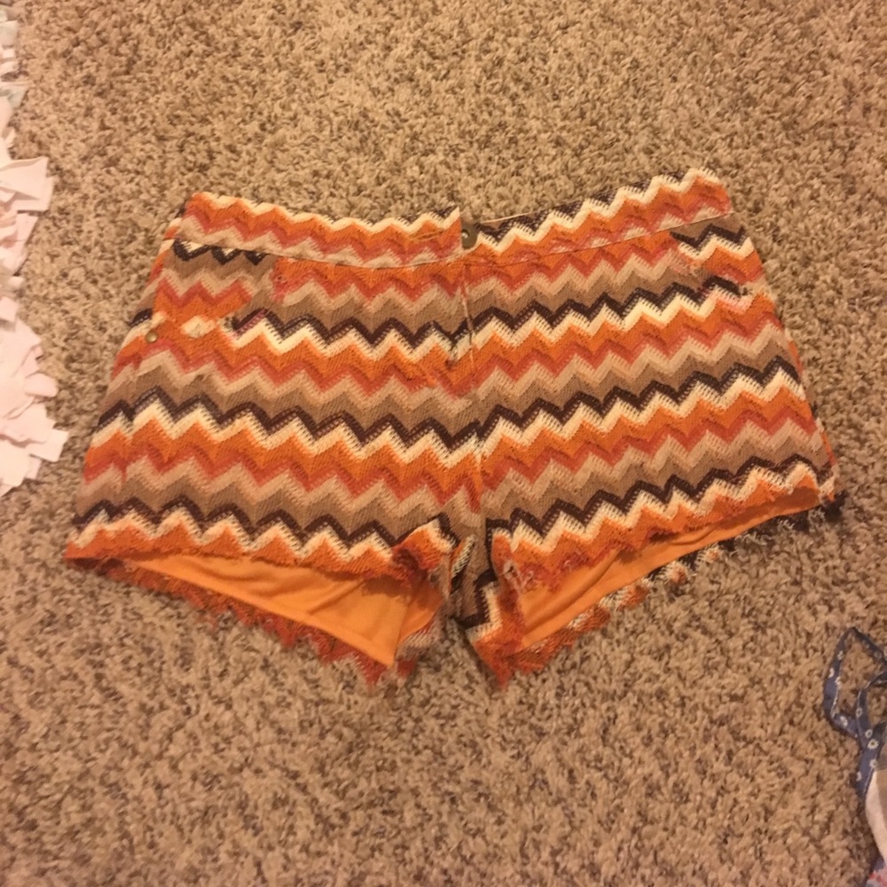 Chevron shorts