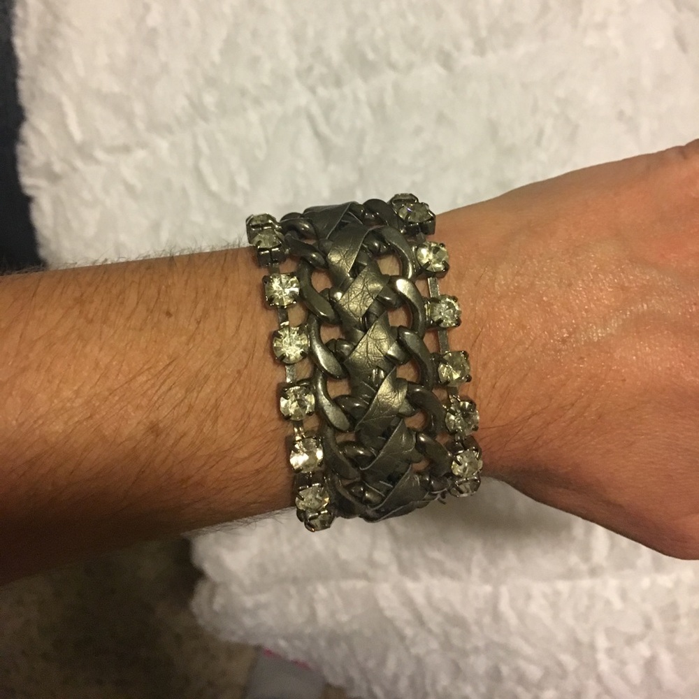 Studded cuff bracelet