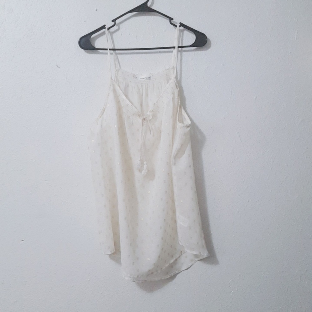 Sheer Maurices Tang Top