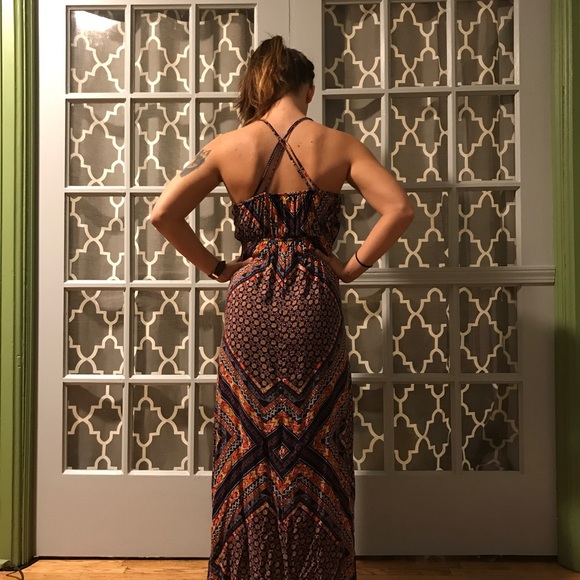 Tribal Maxi Dress - Picture 2 of 2