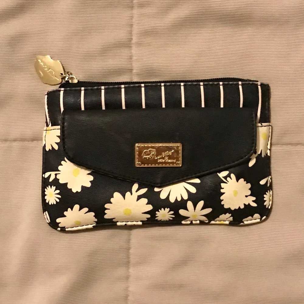 Love Betsey - Floral Stripe - Coin/ Makeup Purse