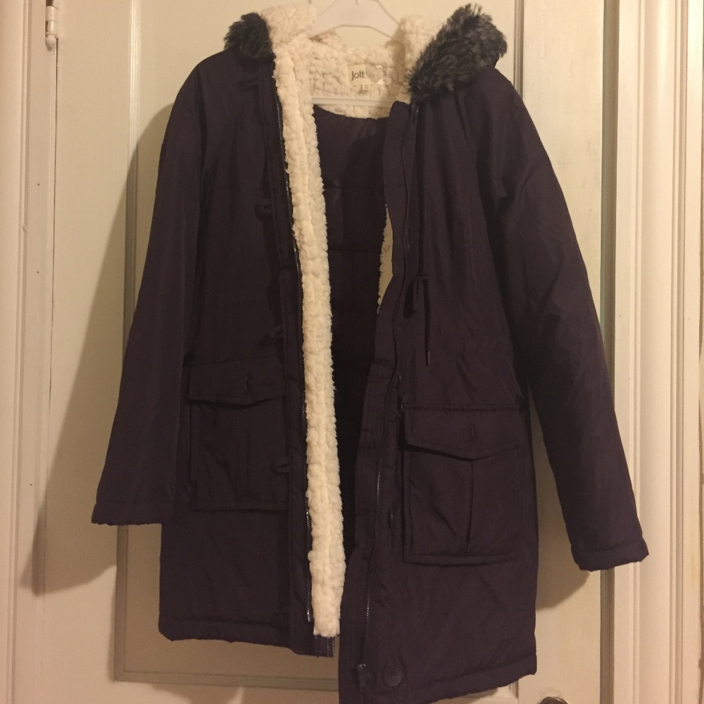Jolt Purple Winter Coat Size XS