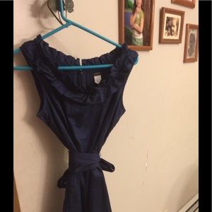 J. Crew Blue Dress knee length