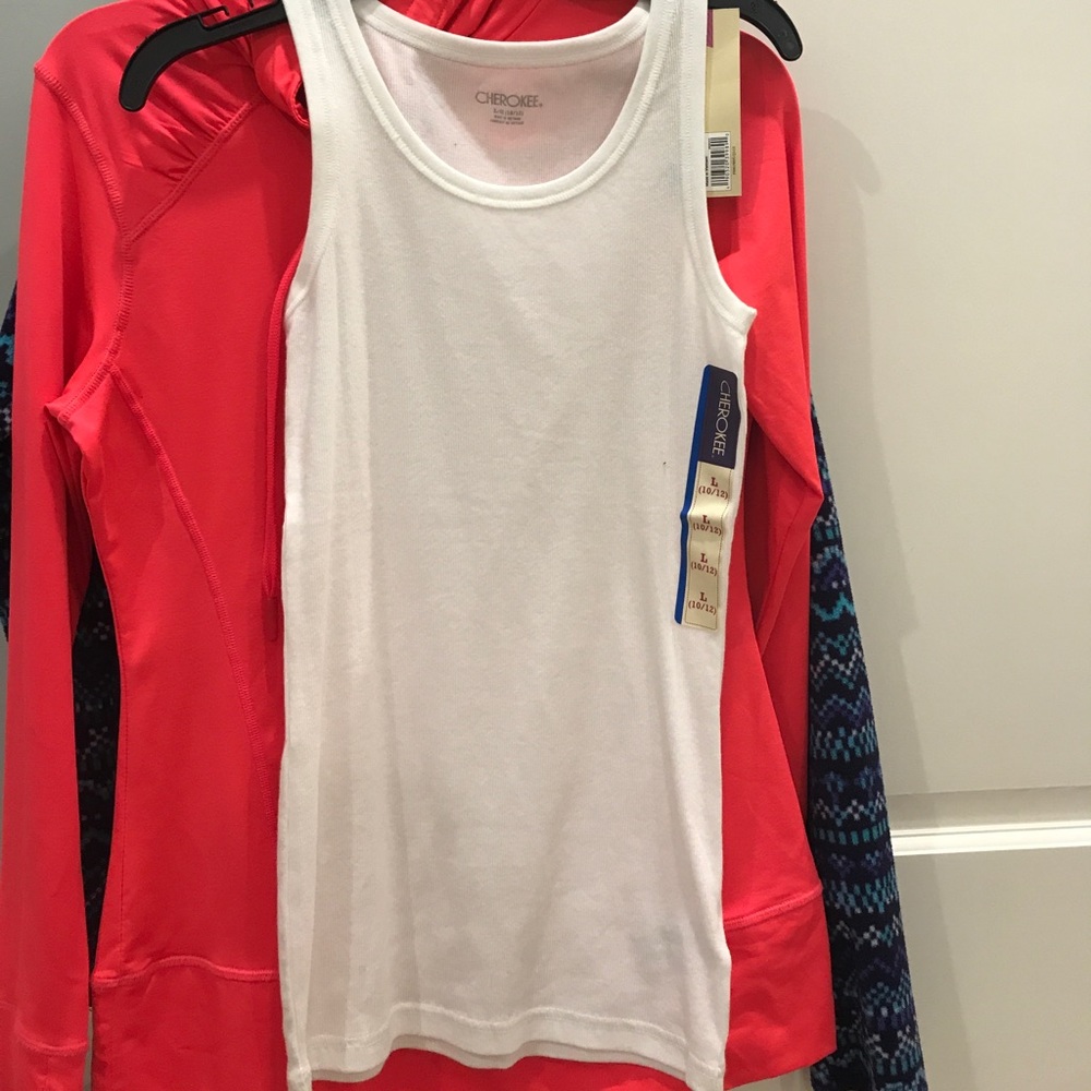 white cherokee tank/undershirt