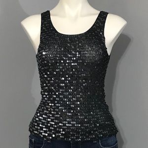 INC International Concepts Sequined Tank Top