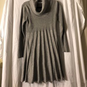 Calvin Klein Grey Sweater Dress