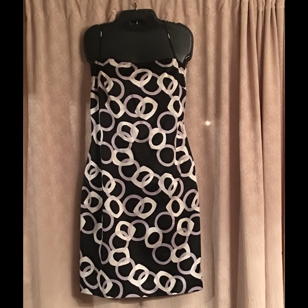 Laundry Silk Spaghetti Strap Silk Dress