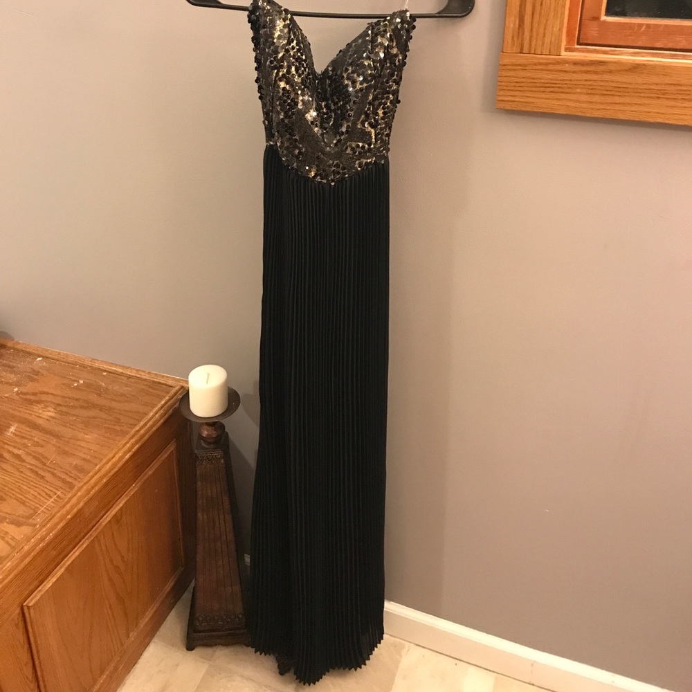 Formal black dress
