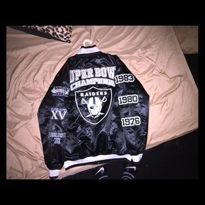Oakland Raiders Throwback Championship Jacket