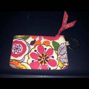 Vera Bradley Zip ID Case in Clementine