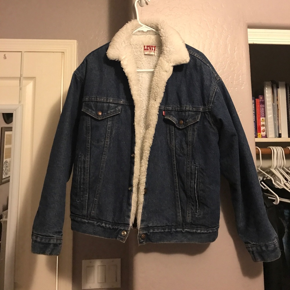 Levi's Denim Sherpa Lined Jacket