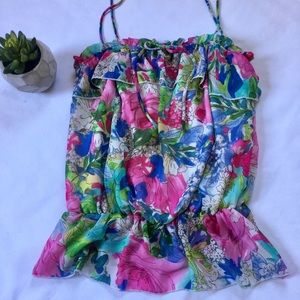 🎨Beautiful Watercolor inspired Floral top