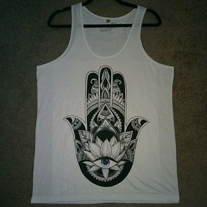 New Unisex Hamsa Tank Top