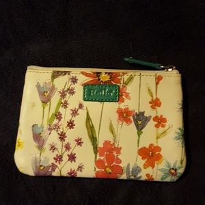 Relic floral print coin purse