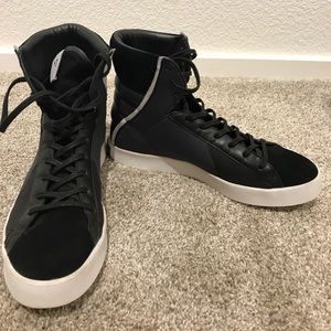 Navy Blue and Black Y3s