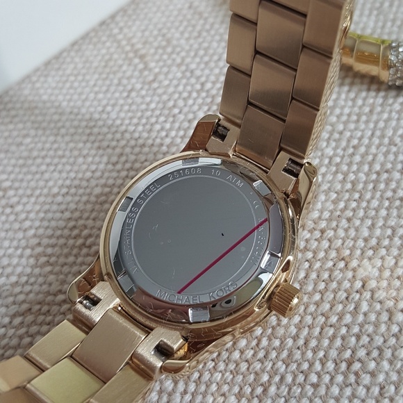 Michael Kors watch + bracelet set MK3624 gold MK - Picture 8 of 8