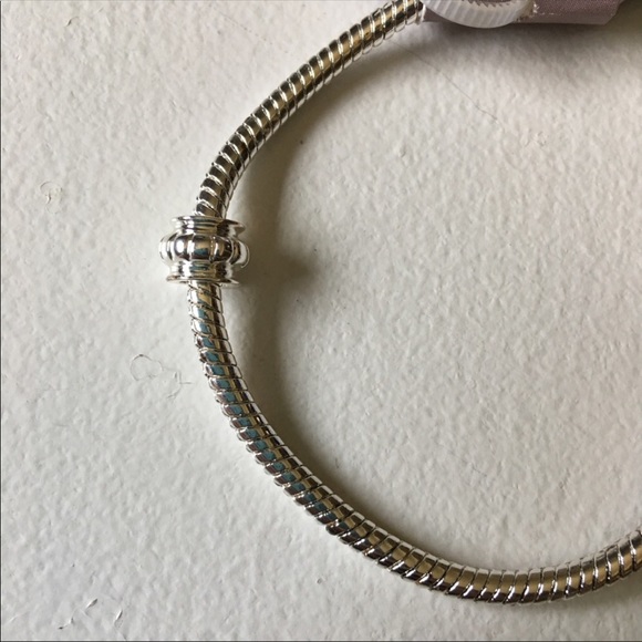 Creativity Beads Jewelry - New Silver Plate Charm Bead Bracelet