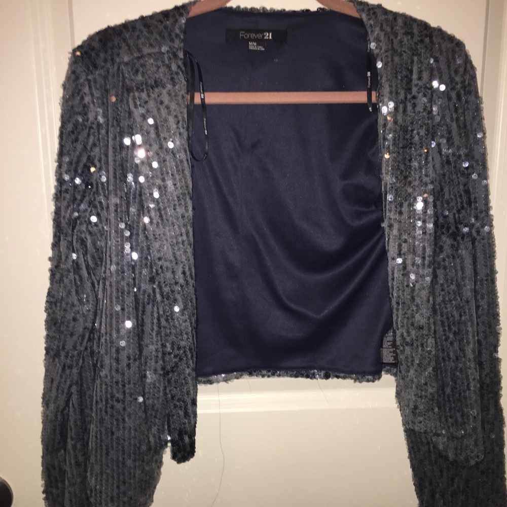 Sequined jacket - Picture 2 of 3