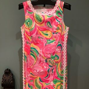 Lilly Pulitzer Mila Shift“All Nighter” Size 10 EUC