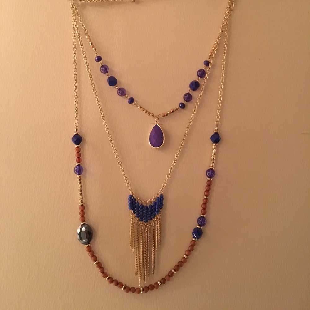 New ! Fashion 3 tier necklace !