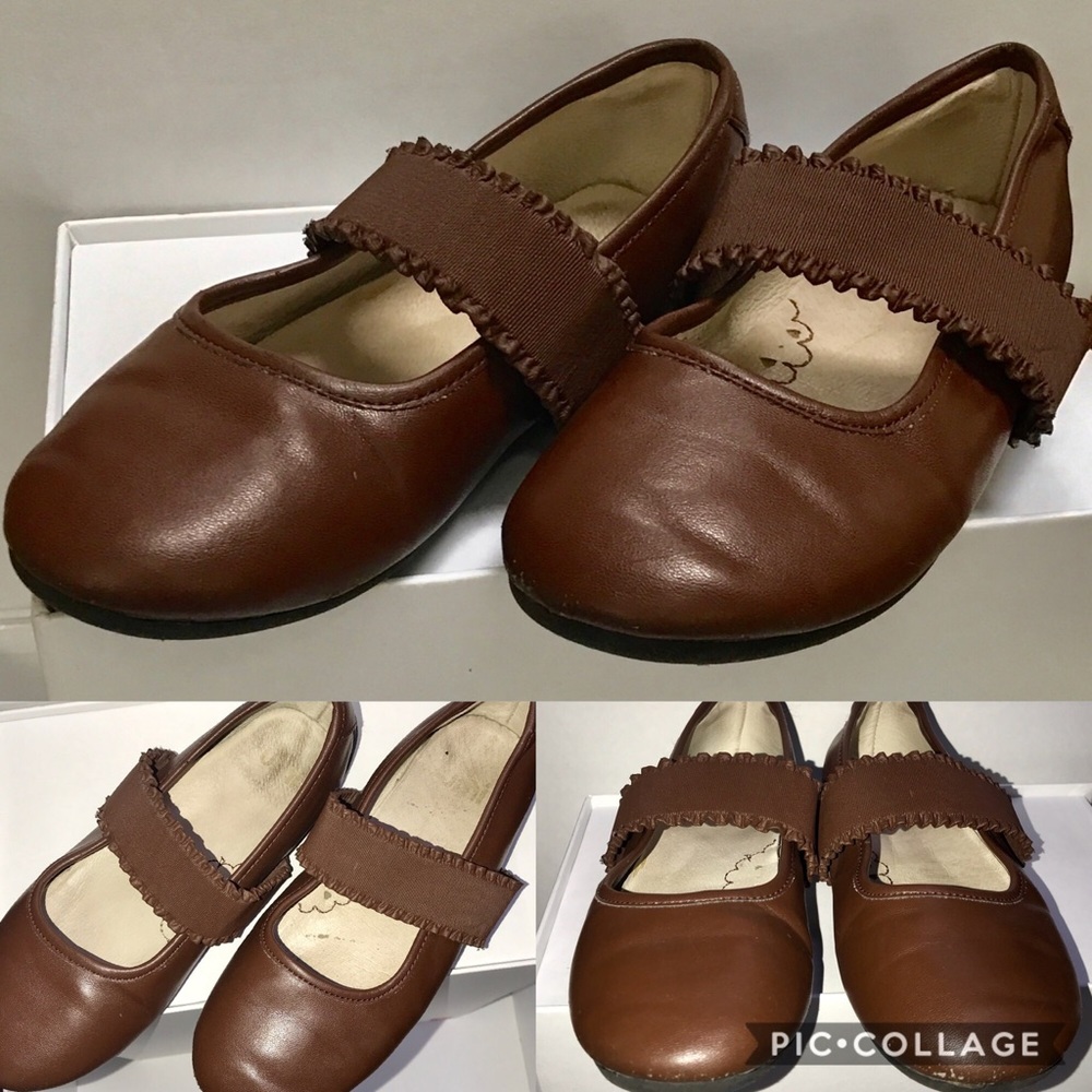 🎀 UMI girls 13 brown flats shoes 🎀