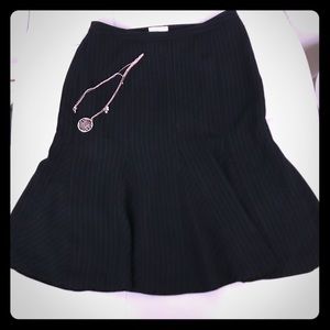 Ann Taylor loft pinstripes skirt
