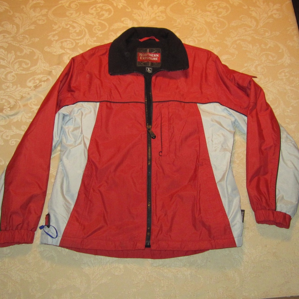 Northern exposure fleece lined jacket size large