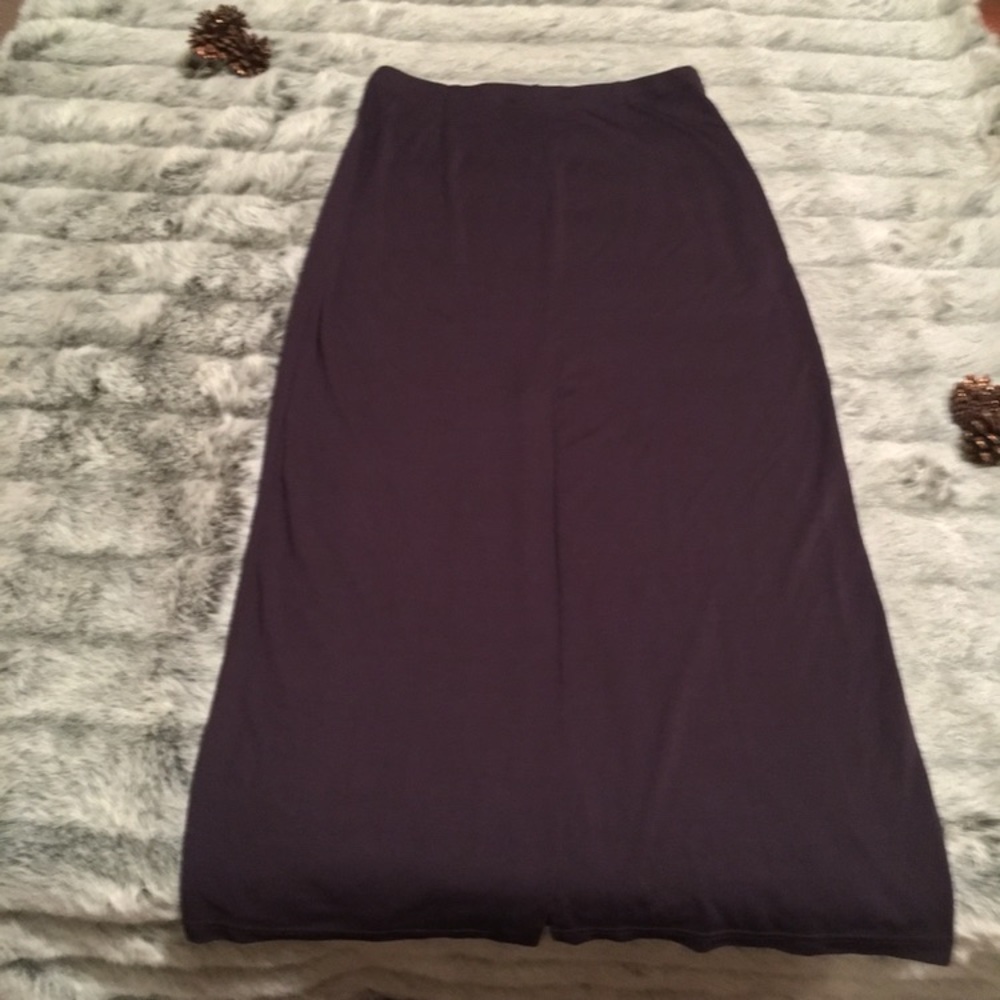 💜💜💜Express Deep Purple Straight Long Skirt - Picture 5 of 8