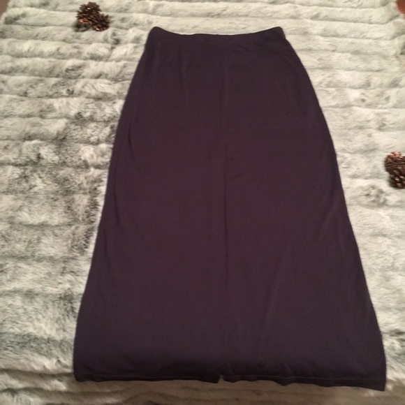 💜💜💜Express Deep Purple Straight Long Skirt - Picture 5 of 8
