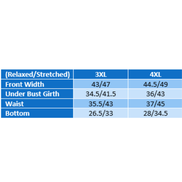 Plus Size Striped Swimsuit - Picture 6 of 6