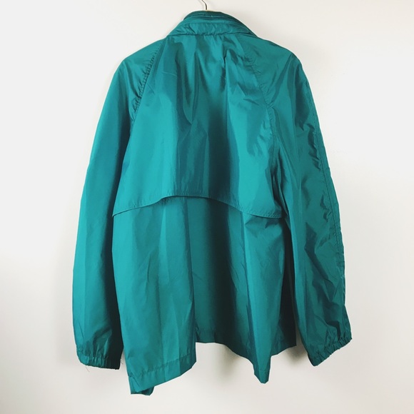 Vintage Stow It Away Compact 🌧Raincoat Teal - Picture 2 of 7